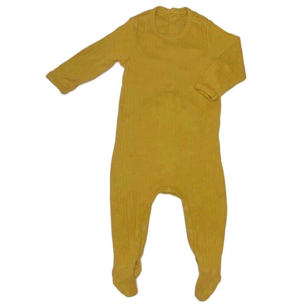 Fin & Vince Ribbed Snap Romper‎